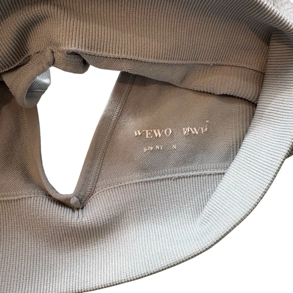 WeWoreWhat Baby Blue Seamless Leggings & Bra Set, Sz S - Image 16