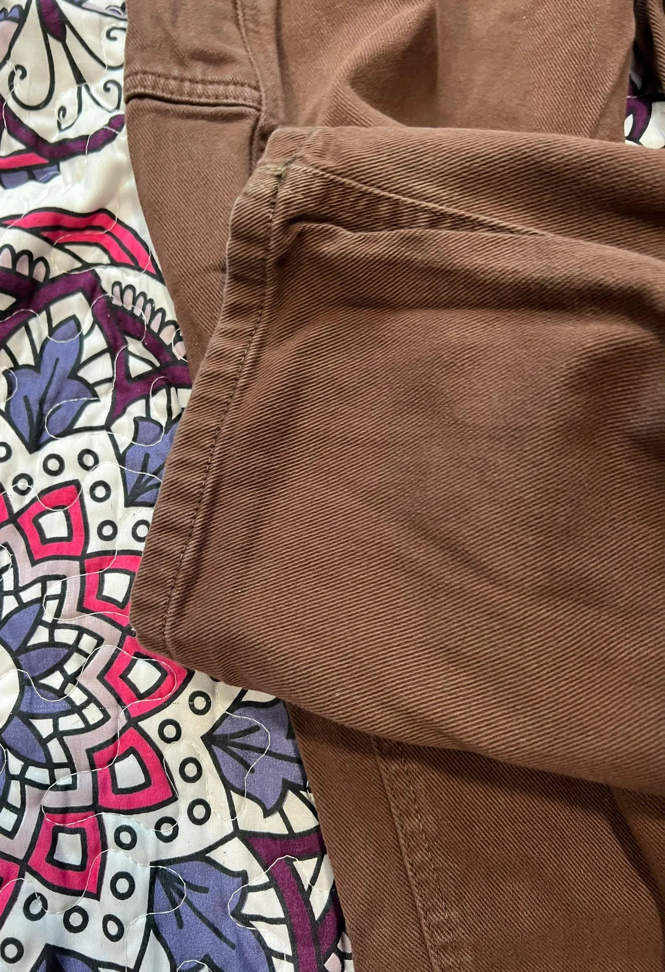 Garage Brown Cargo Pants - Image 4