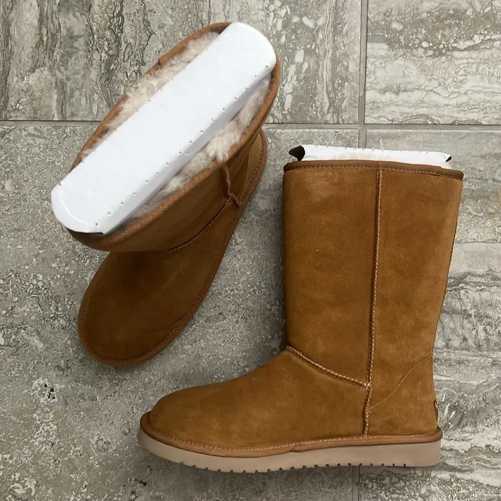 UGG’s Koolaburra KOOLA Tall Boots in Chestnut, Size 11 Wide New in Box - Image 3