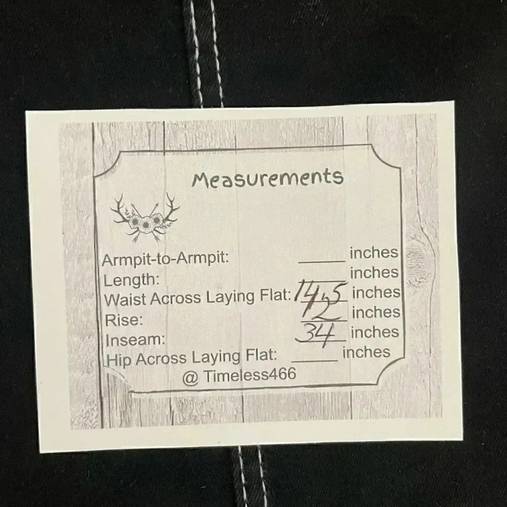 Zara Women’s Black Striped Slit High Waisted Skinny Pants SZ 4 #1130 - Image 5