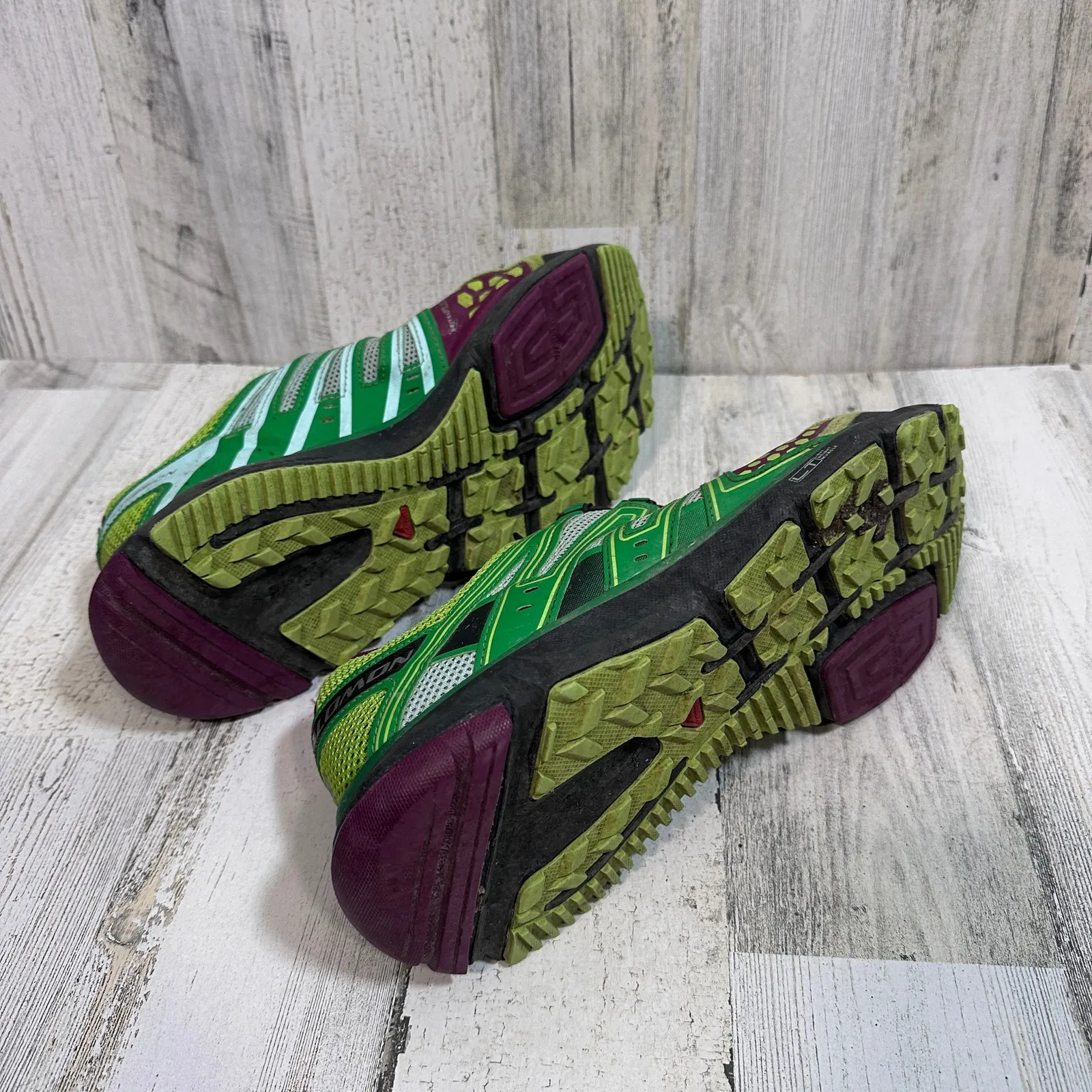 Salomon XR Mission 1 Trail Shoes Sz 9 MSRP $120 Door to Trail Quicklace - Image 3