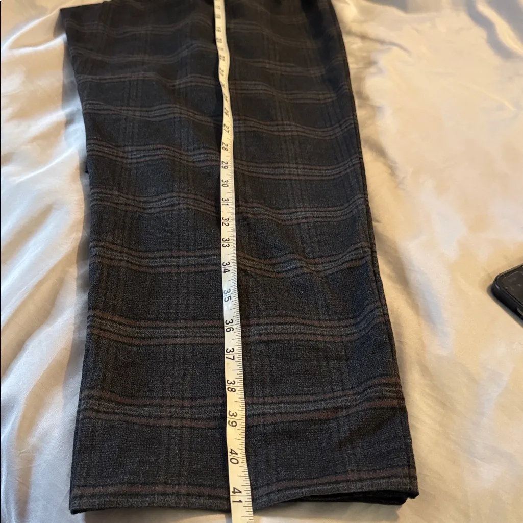 a new day Brown Plaid Trousers - Image 5