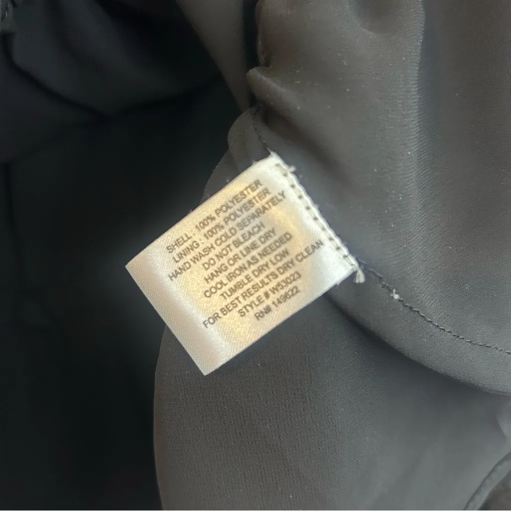 Walter Baker Faulk Puff  Bronze Metallic Ruched Peplum Top Size - Image 12