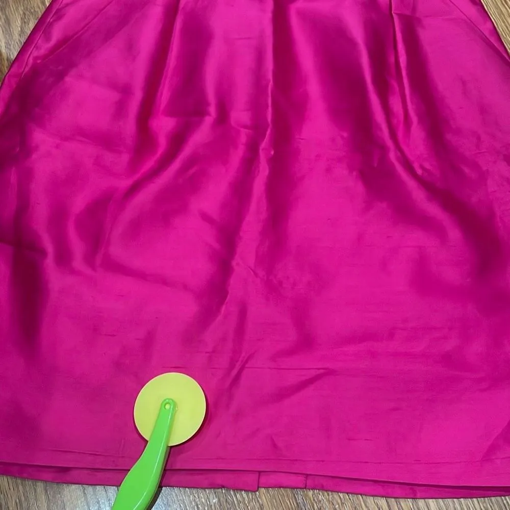 Kate Spade  pink Janelle silk skirt size 8 - Image 4