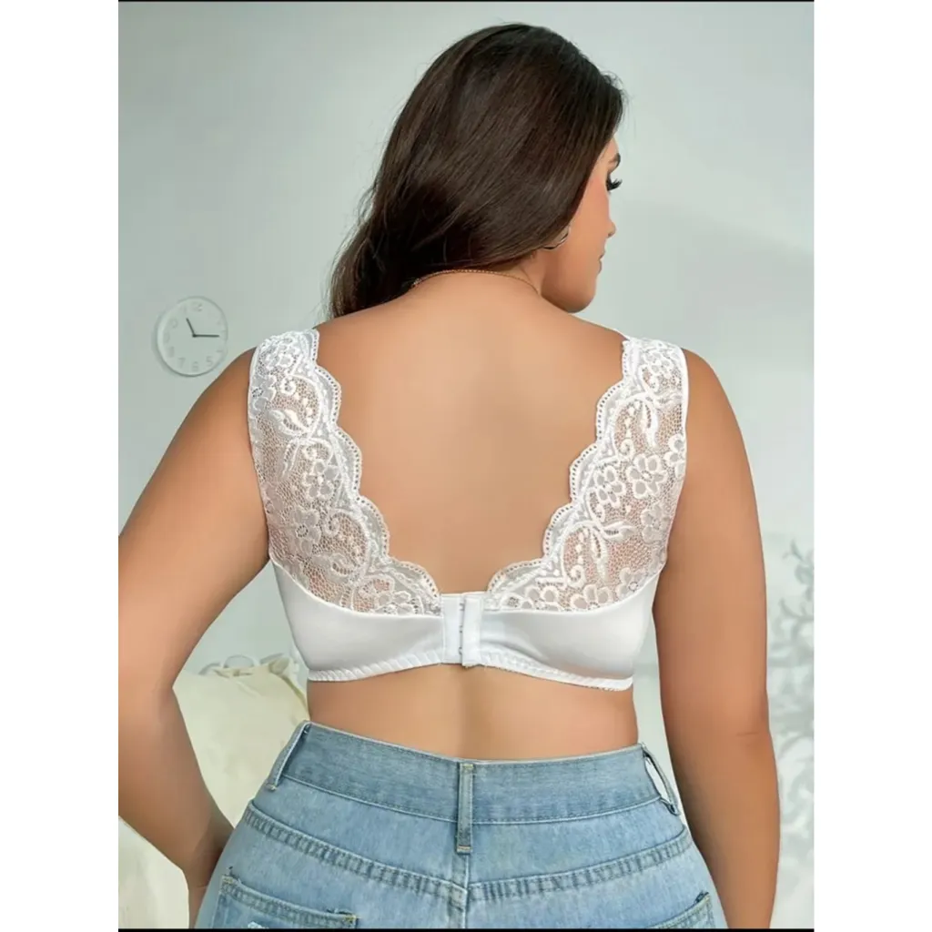 Women's Unbranded Plus Size 3X Lace Bralette 3 - Image 5