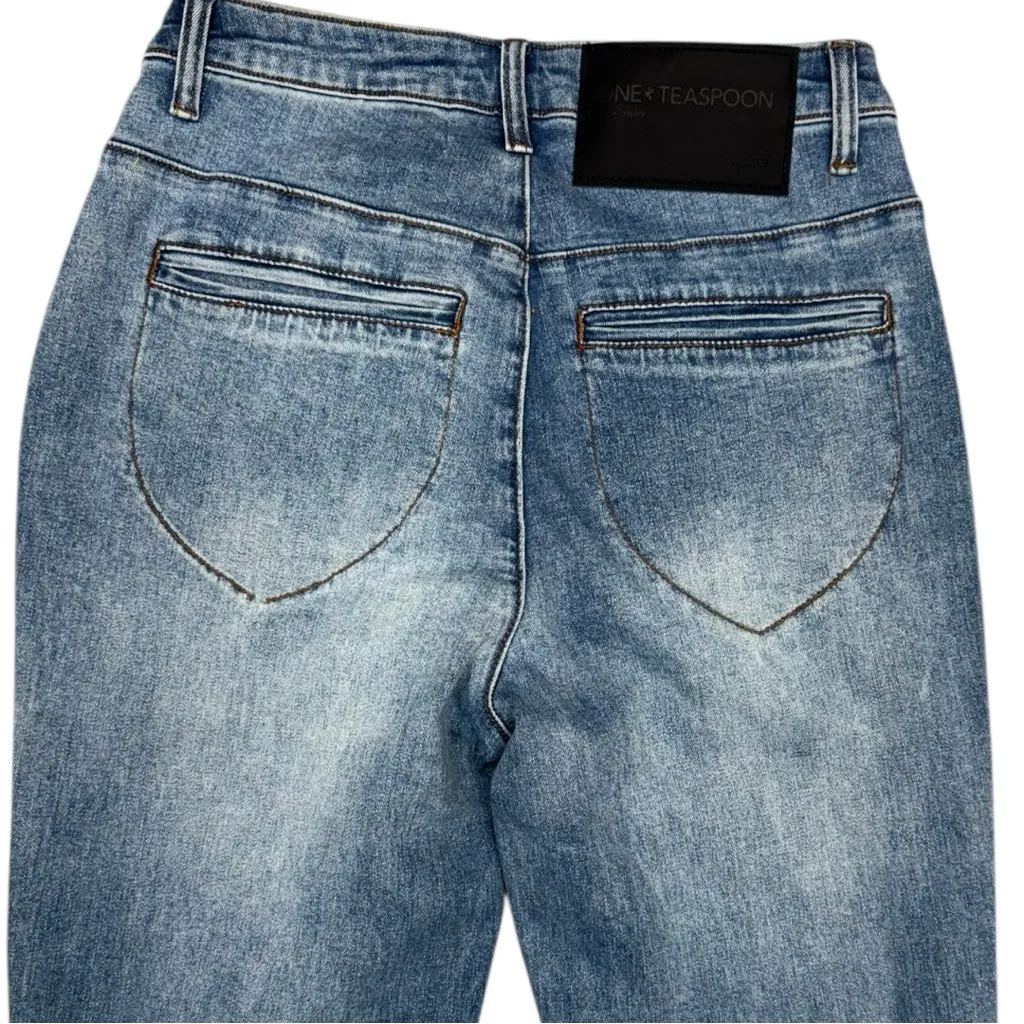 One Teaspoon Preachers High Rise Skinny Jeans, Size 28, NWOT - Image 8