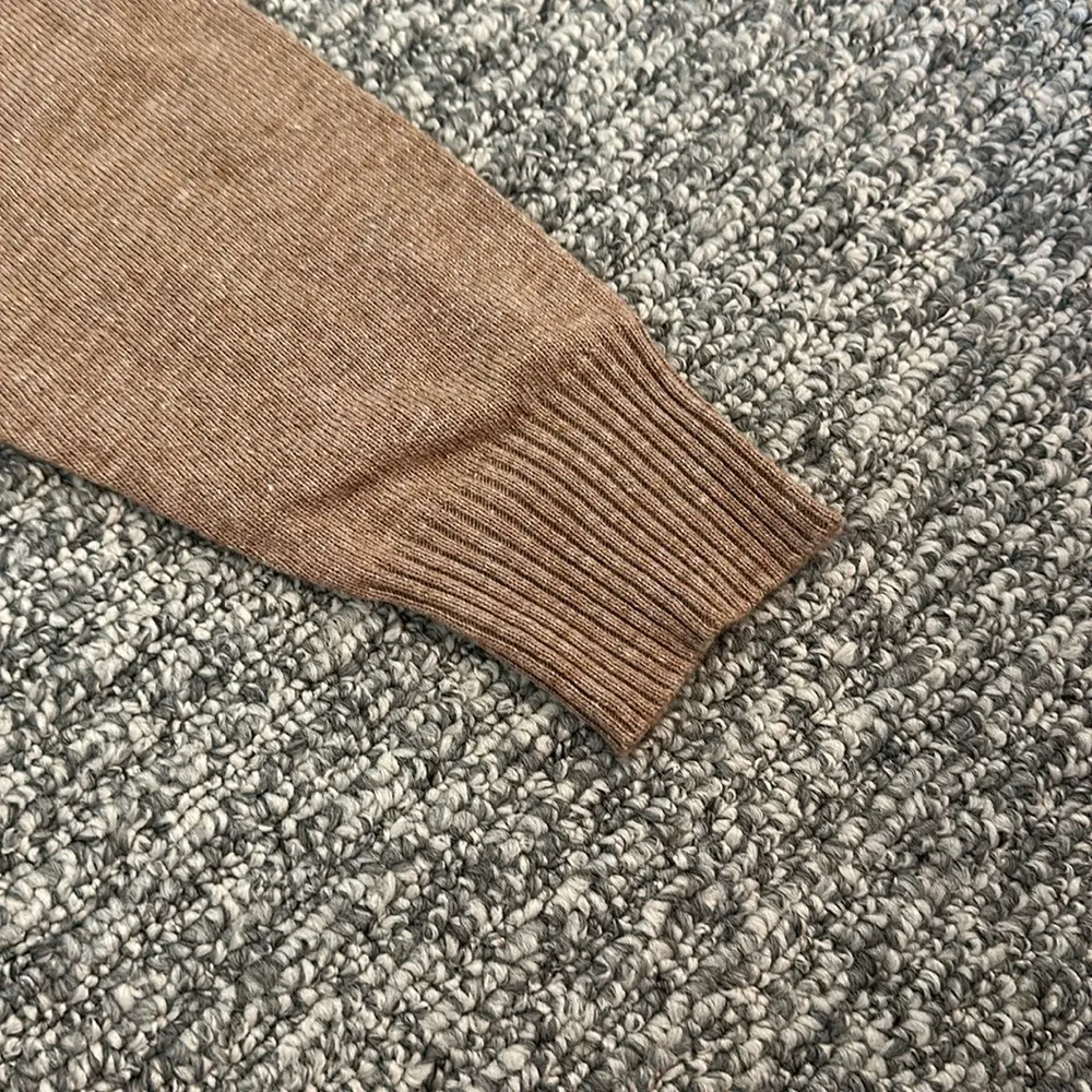 NWT Z Supply light brown turtleneck sweater Sz M - Image 5