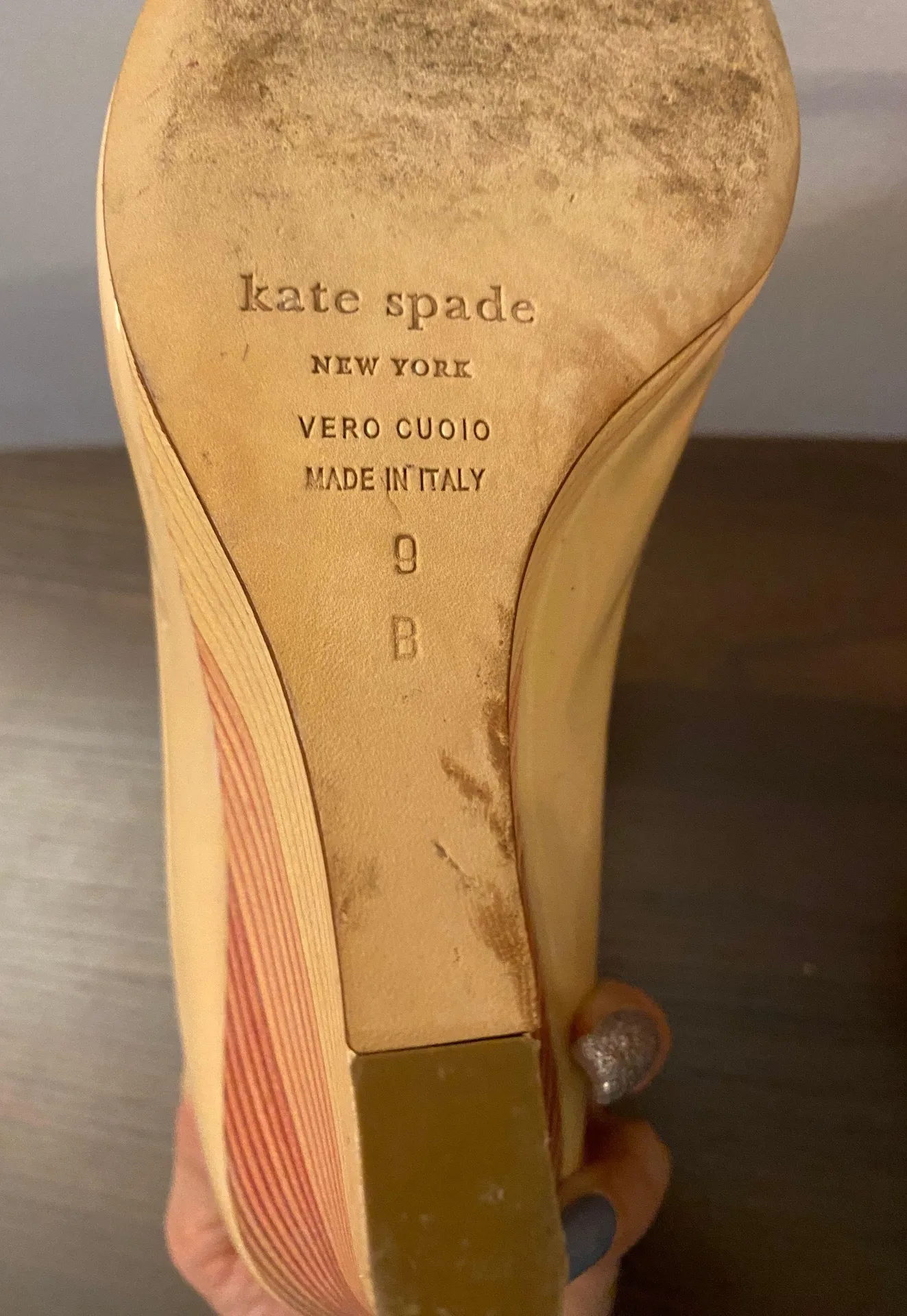 Patent Leather Peep-toe Wedges - Image 6