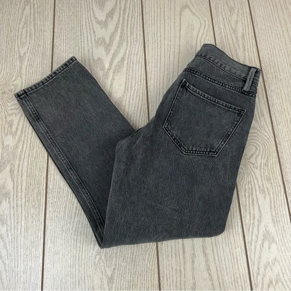 NWT Frame Le Piper High Waisted Crop Straight Leg Jeans 24 Ozone $258 - Image 5