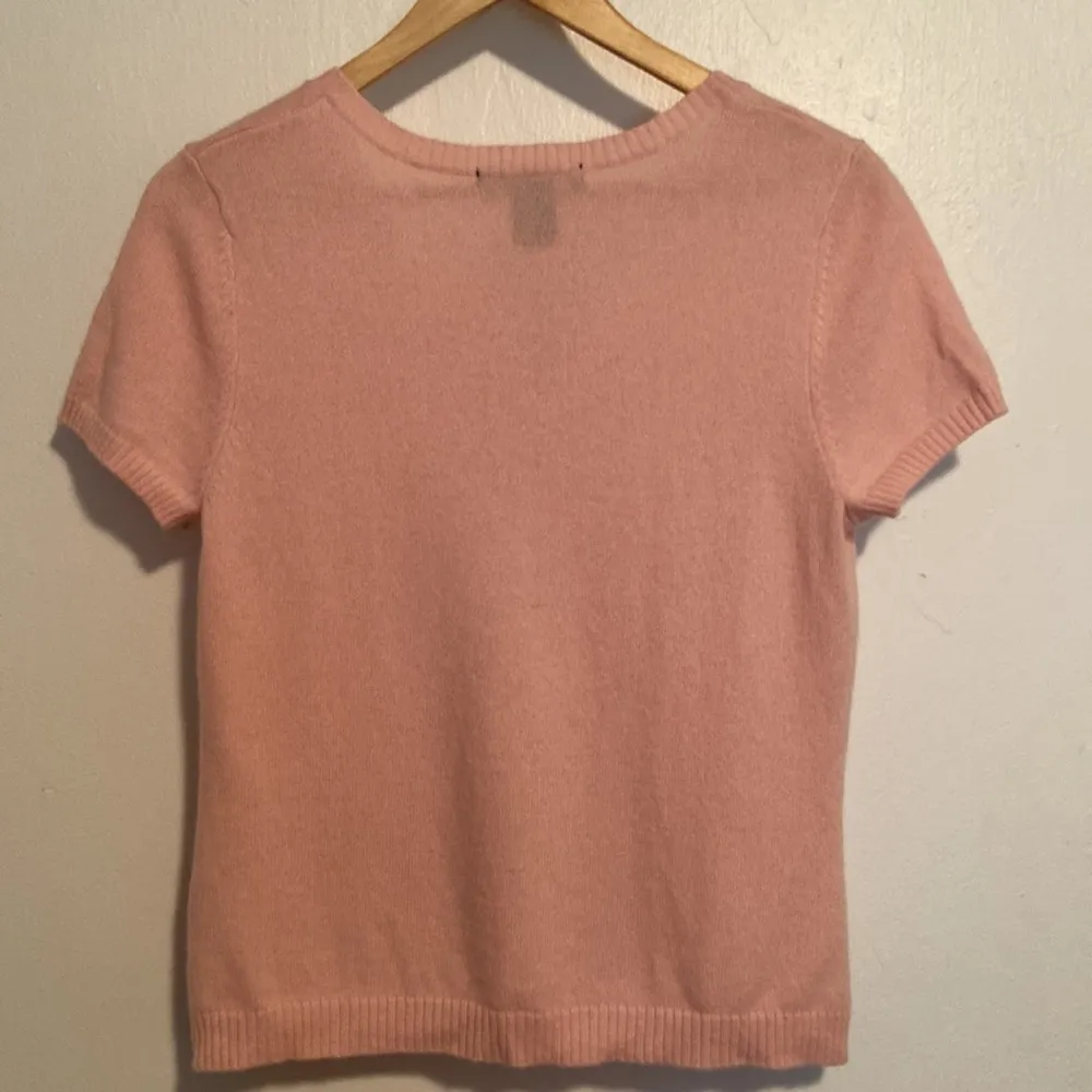 Apostrophe Baby Pink Cashmere Sweater - Image 4