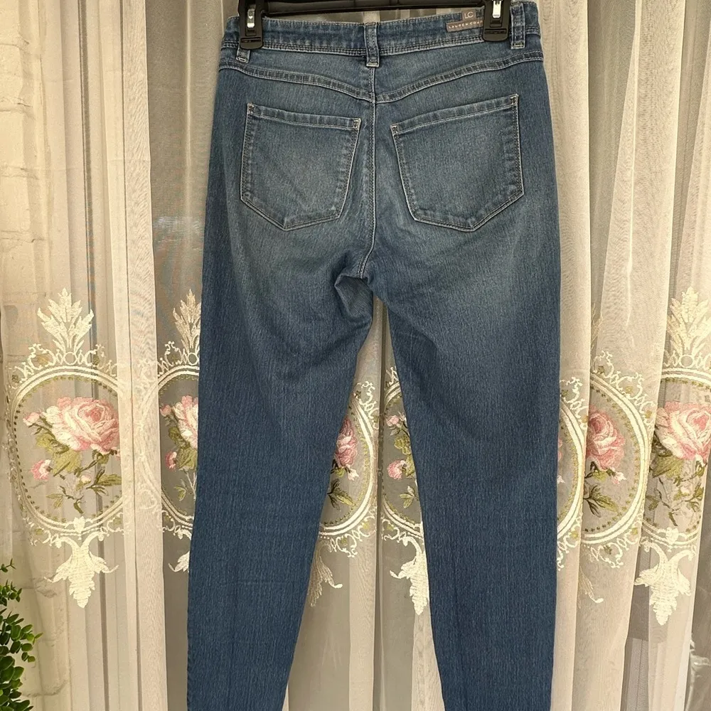 LC Lauren Conrad Blue jegging skinny Jeans size 4 - Image 5