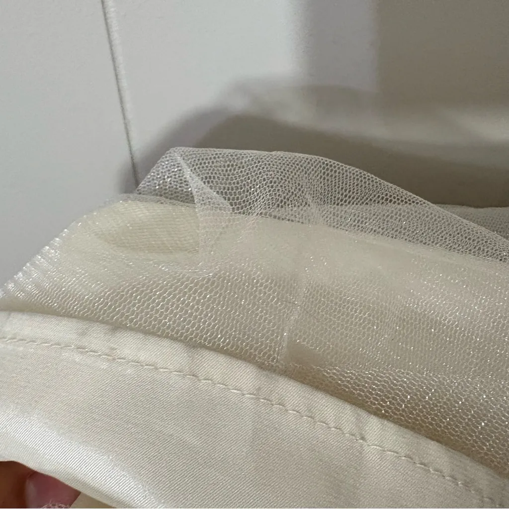 Chi Chi London Floral Embroidered Tulle Midi Dress Size 2 Purple - Image 14