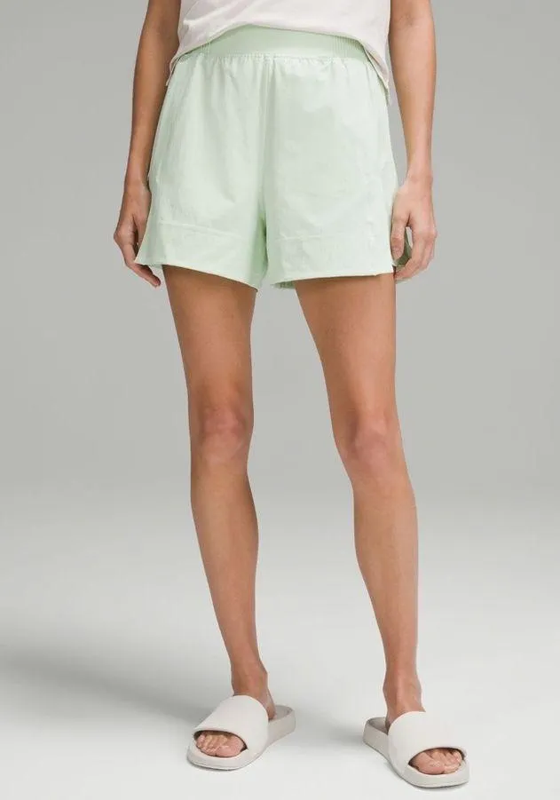 NWT Lululemon Stretch Woven Relaxed-Fit High-Rise Short 4" / Kohlrabi Green / XS - Image 2