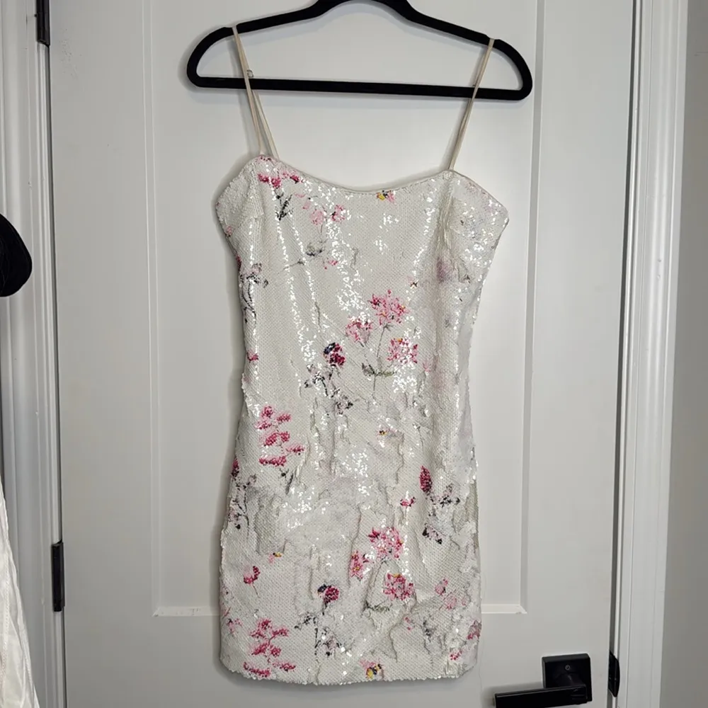 Likely Revolve Reese Floral Sequin Mini Dress - 2 - Image 6