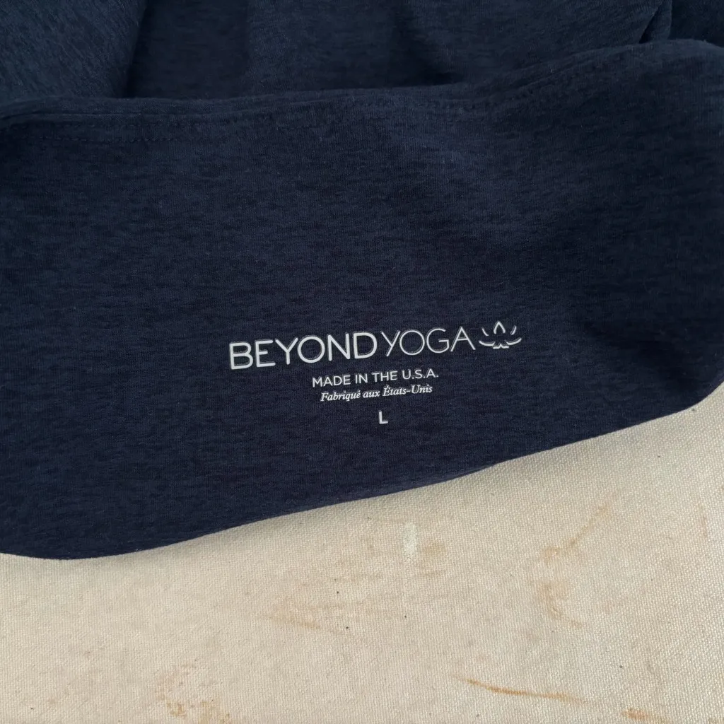 Beyond Yoga Spacedye Hot Shot Circle Skirt, Nocturnal Navy - Image 4