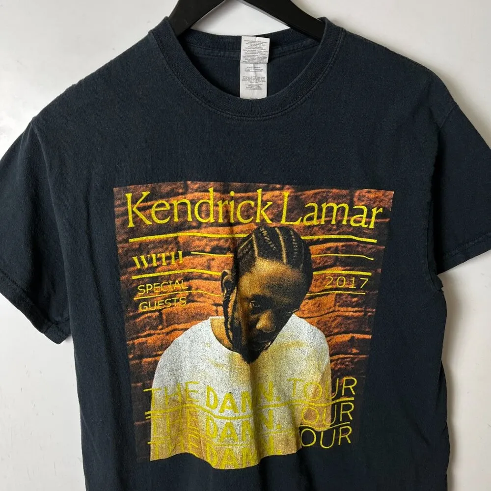 Kendrick Lamar The DAMN Tour Rap Tee Small Unisex Fit - Image 16