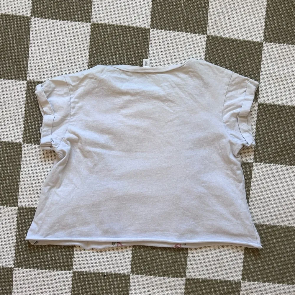 BP Cotton Crop Top With Flower Embroidery - Image 5