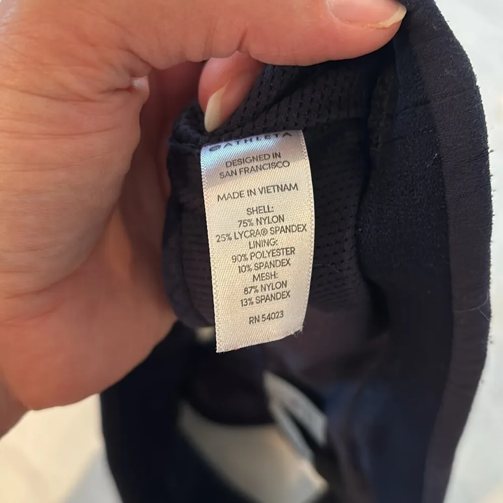 Athleta Navy Sports Bra - Image 4