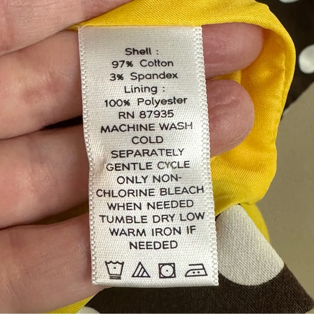 Susan Graver Chocolate Polka Dot Blazer with Sunny Lining - Image 11