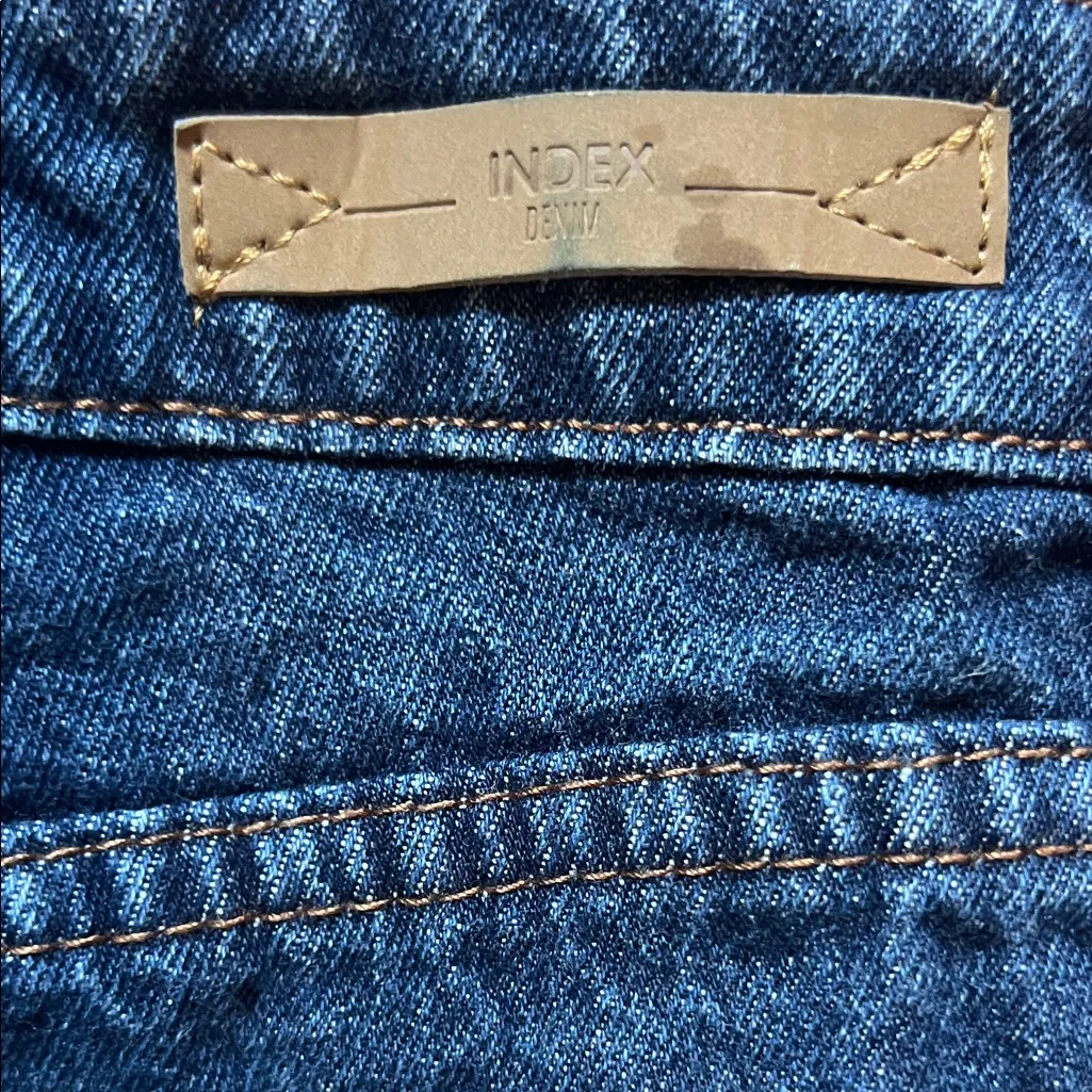 Index Denim Blue Women's Skort Size 30 - Image 4