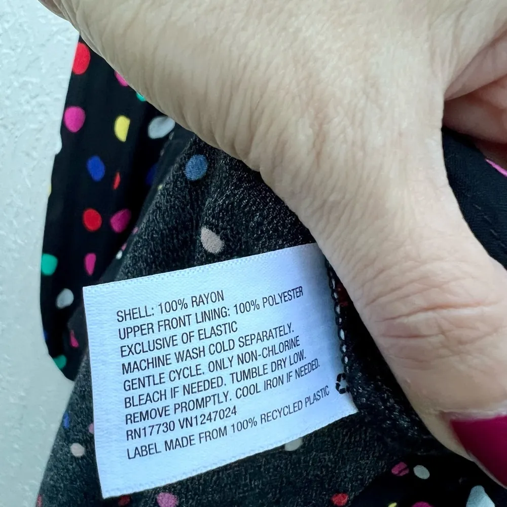 Rixo x Target black multicolor polka dot mini dress 8 new with tags - Image 9