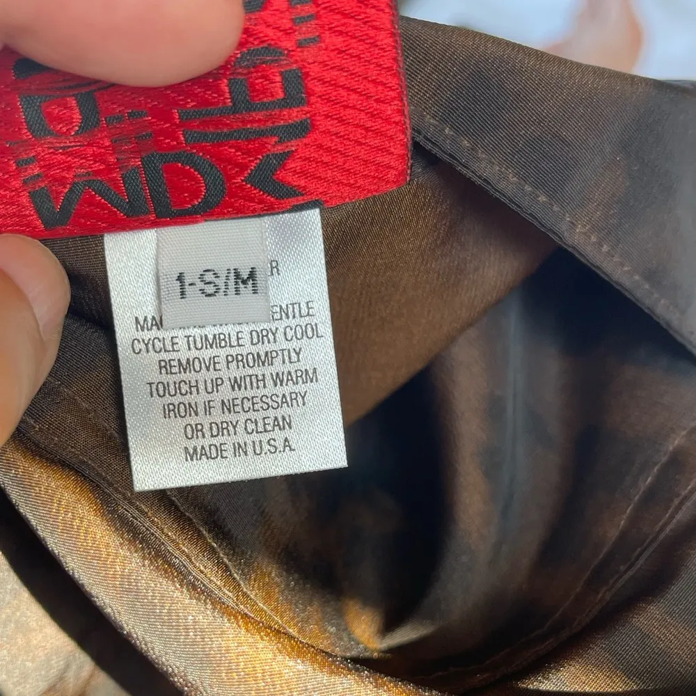 Mycra PAC Brown And Black Leopard Print Reversible Rain Coat Size undefined - Image 7