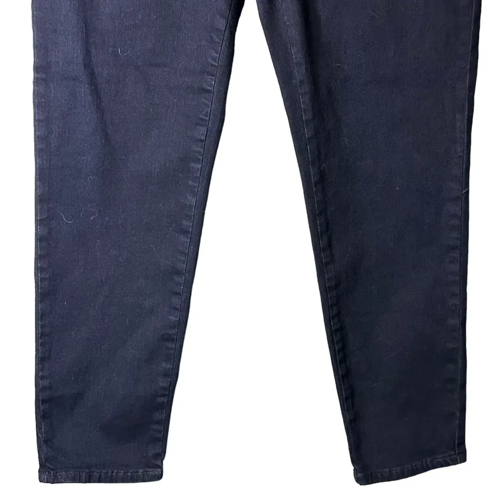 Universal Standard Seine Mid Rise‎ Skinny Jeans Dark Indigo Size 12 - Image 4