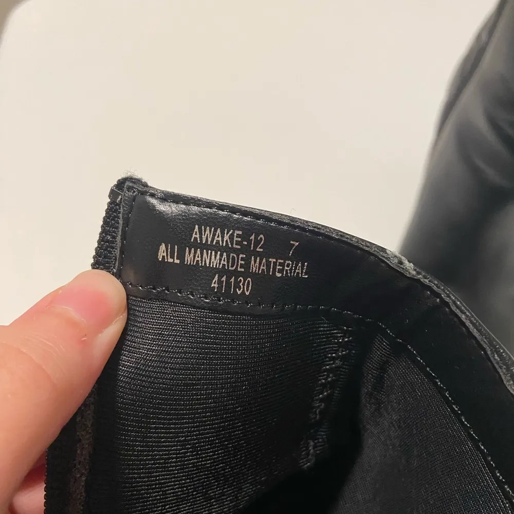 EUC | Bamboo women’s diamond‎ stitched boots — size 7 - Image 6