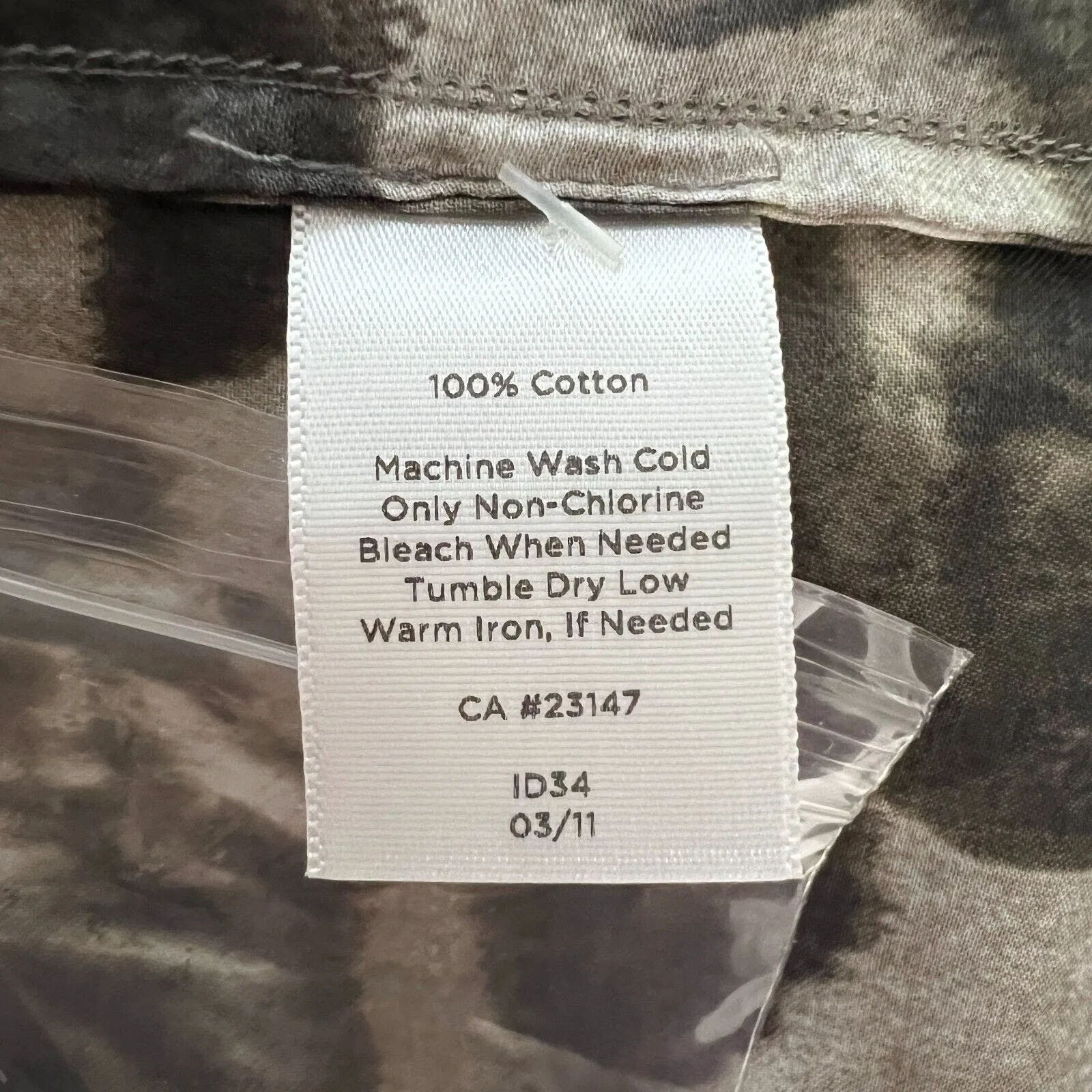 Talbots Shirt Womens 14 Black Gray Floral‎ Flowers Puff Sleeve Roses Romantic - Image 8