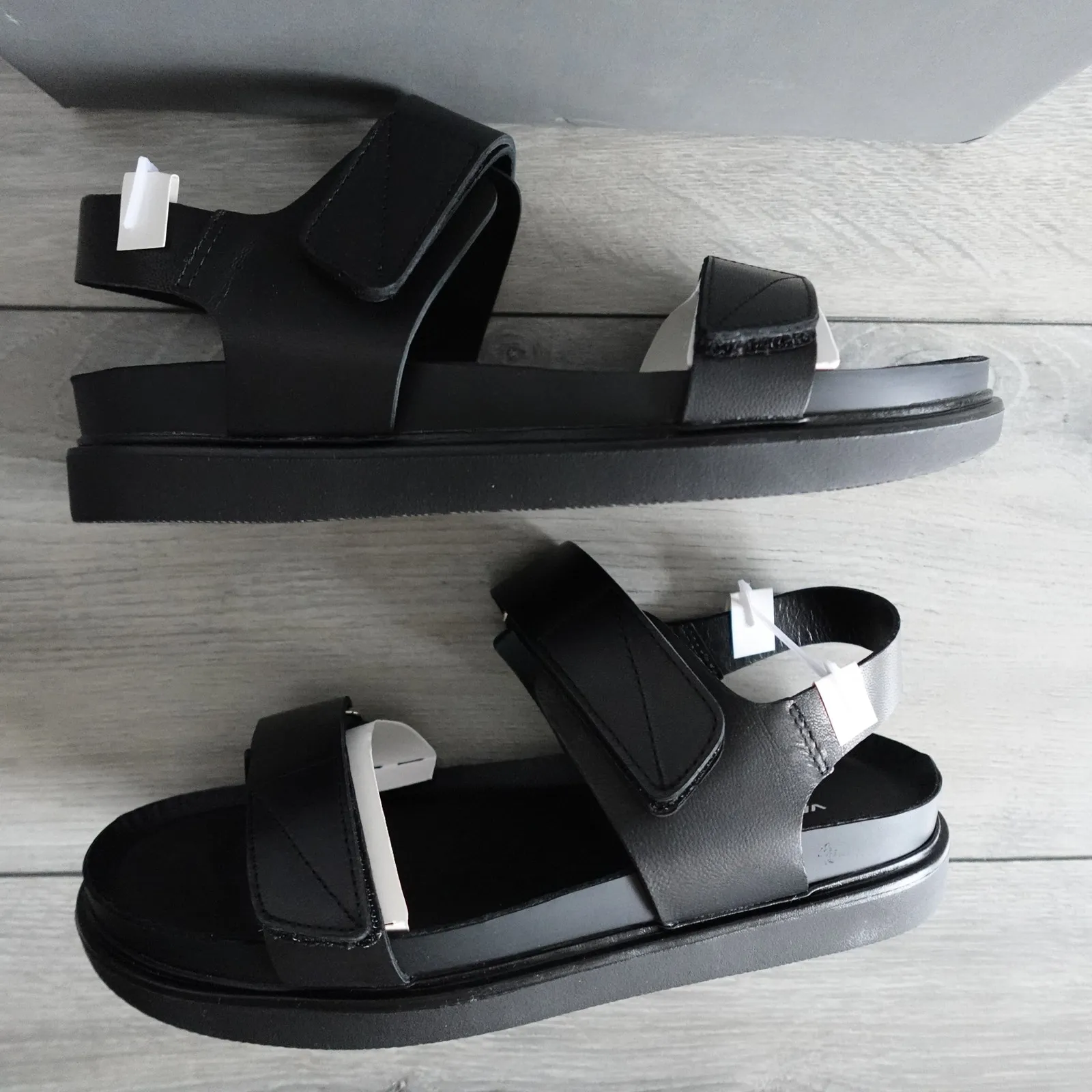 Vagabond Erin Black Double Strap Sandal Size 41 - Image 9