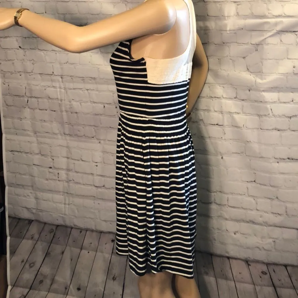 Charming Charlie Striped Dress Lace Panel … - Image 4