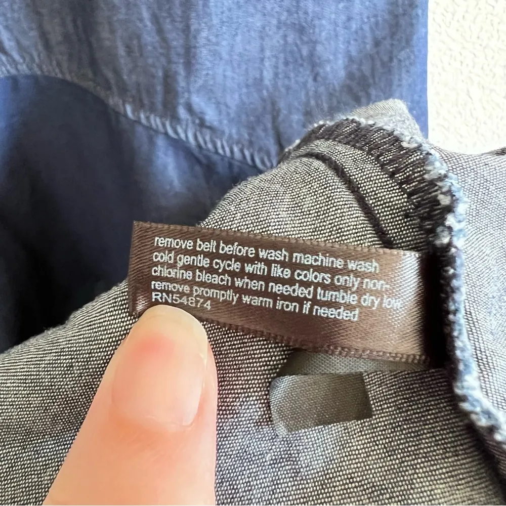 The Limited Sleeveless High-Low Denim Cotton - Image 11