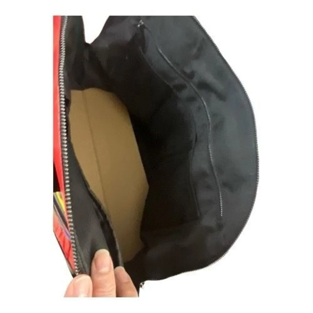 RAREFORM Crossbody Maya Tote Red Purple Black Travel Bag Water - Image 6