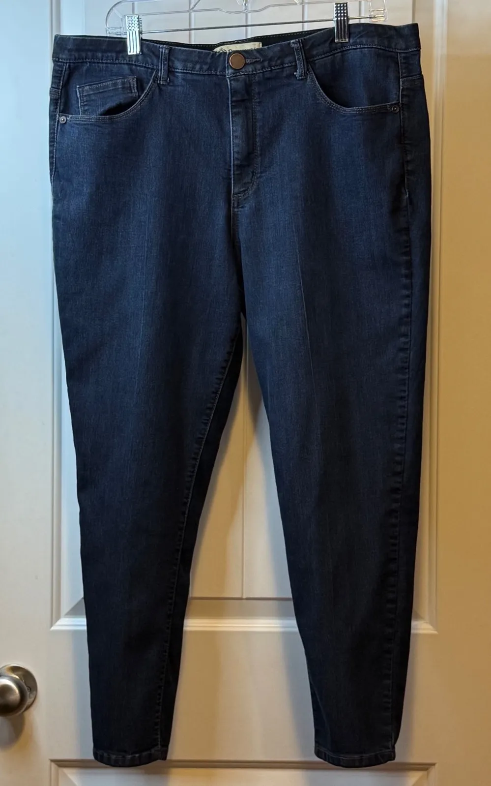 Democracy Womens Jeans Size 16 Ab Solution Dark Wash Denim Comfort Stretch # - Image 1
