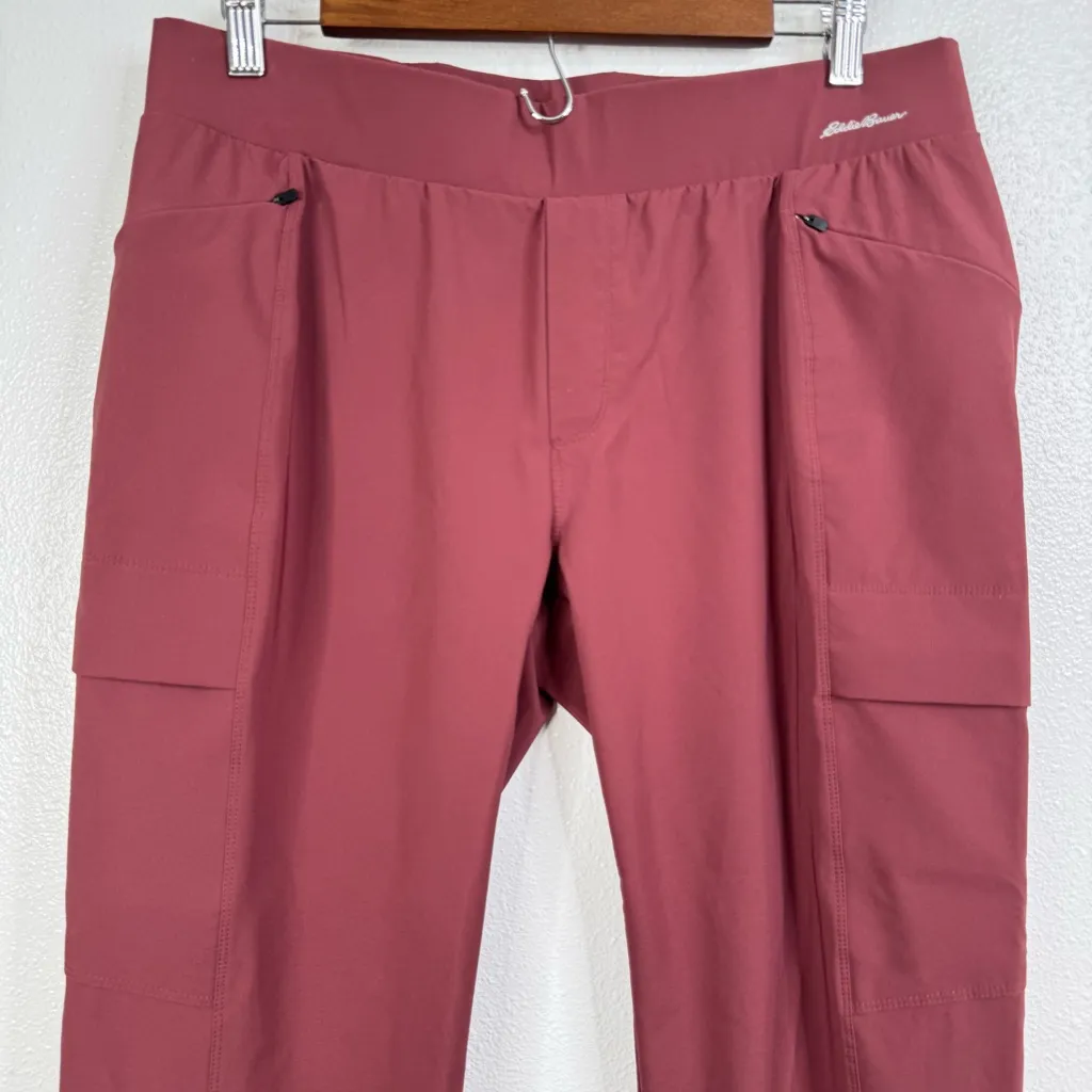 Eddie Bauer Incline Utility Capris in Merlot Size 12‎ - Image 3