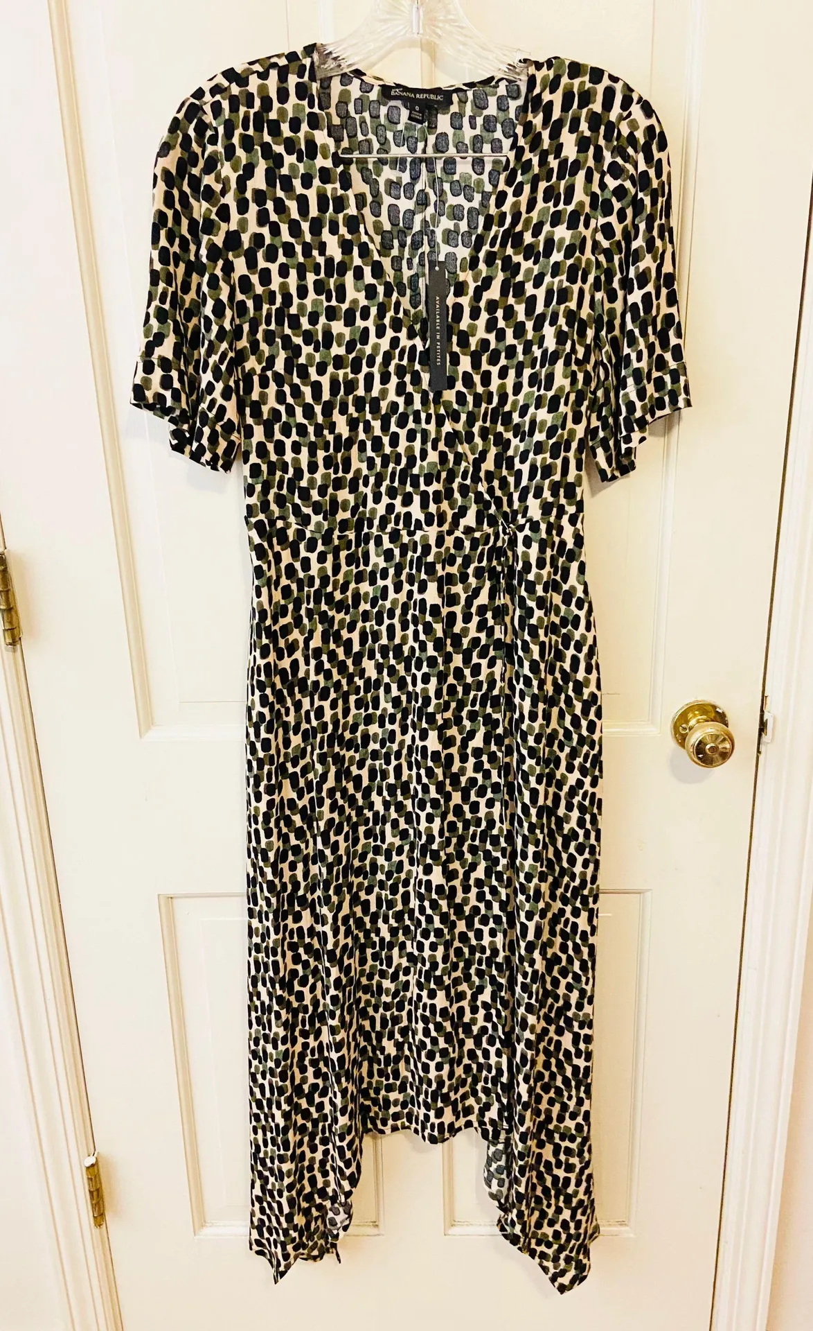 NWT  handkerchief-hem wrap dress - Image 2