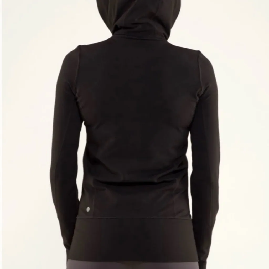 Lululemon Bundle Lot *Flawed* Size 2 Black Stride Jacket and Light Green Tank - Image 2