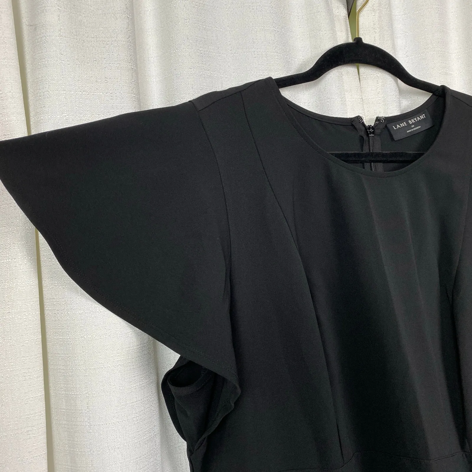 Lane Bryant Black Lena Midi Dress Sz.20W - Image 8