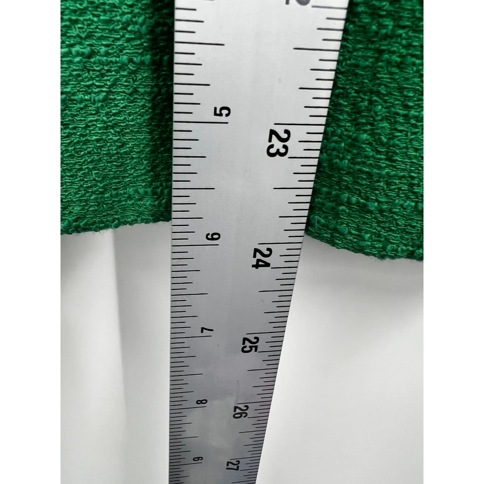 Sea New York Green Black Perforated Leather Zip Up Blazer Jacket‎ Size 4 - Image 8