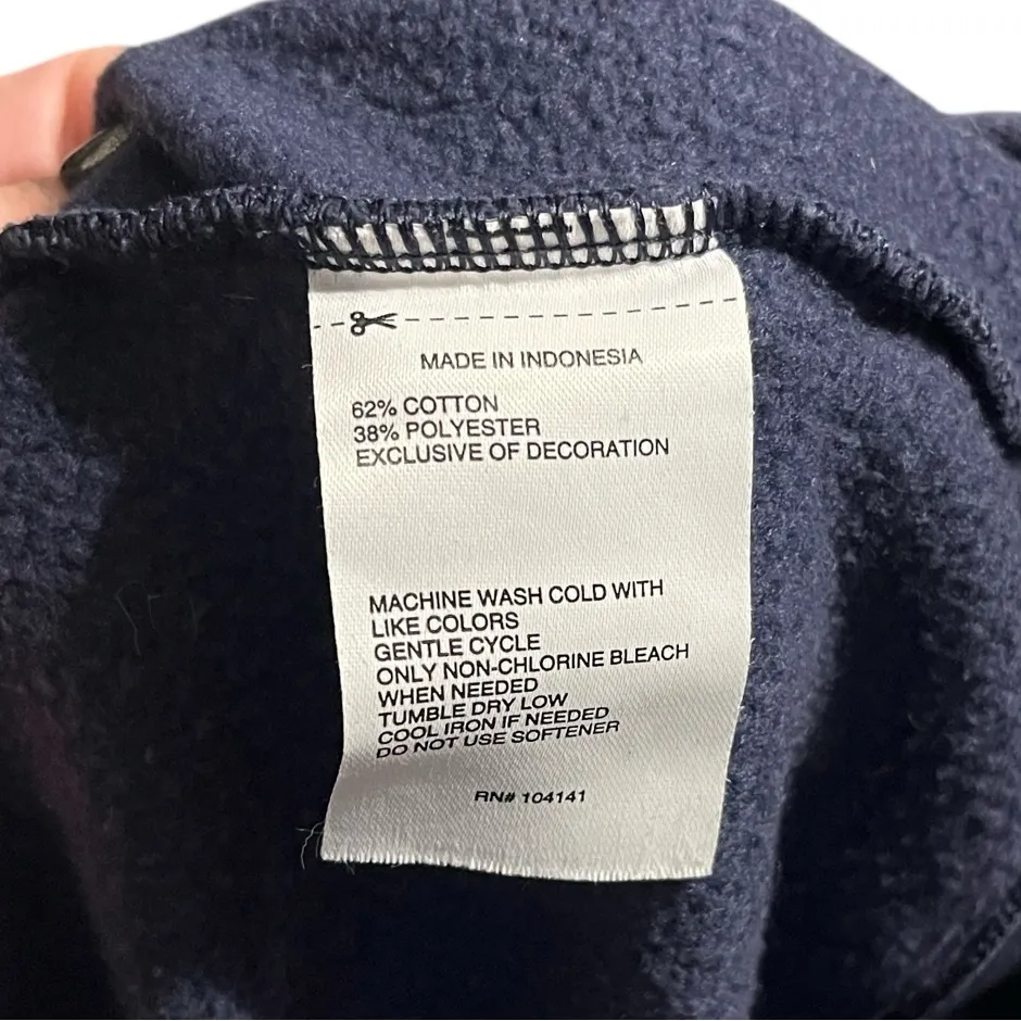 DSG Navy Blue Turtleneck Sweatshirt - Image 7