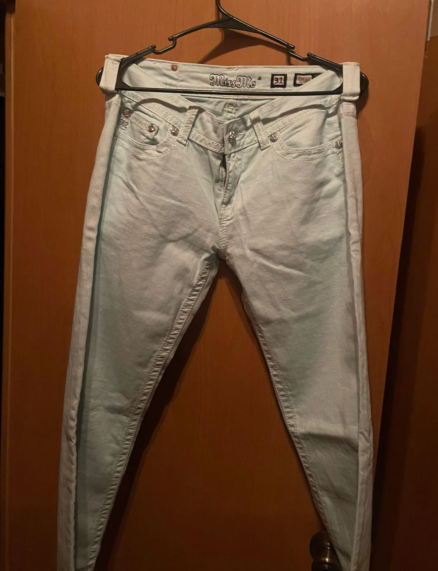 Miss Me Angel Wing Bootcut Jeans - Image 2