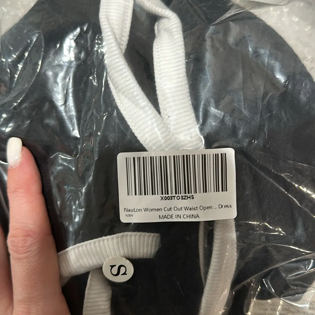 NWT women's sexy cut out waist open back dress - Image 4