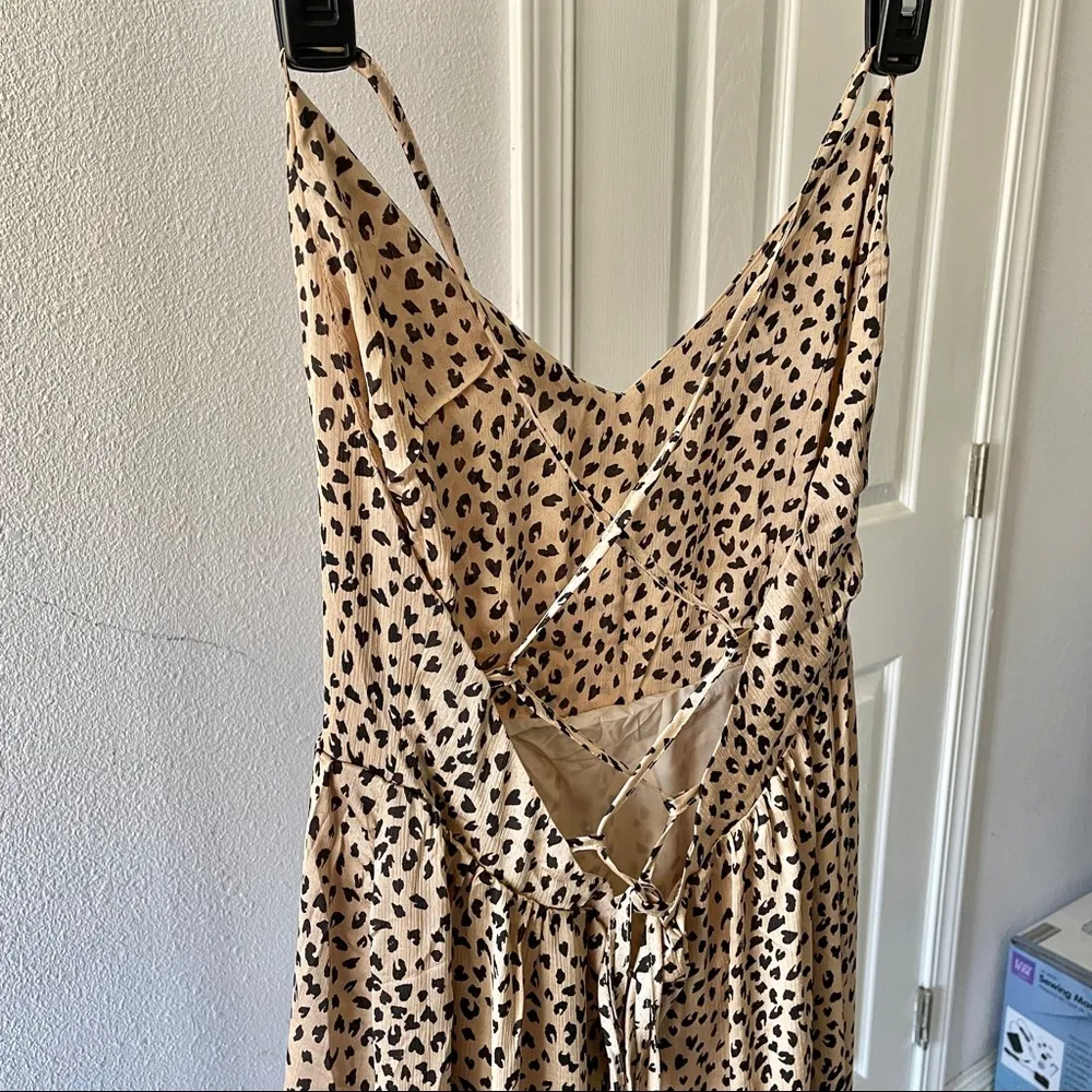 Cupshe Lace up Backless Maxi Slip Dress - Image 5