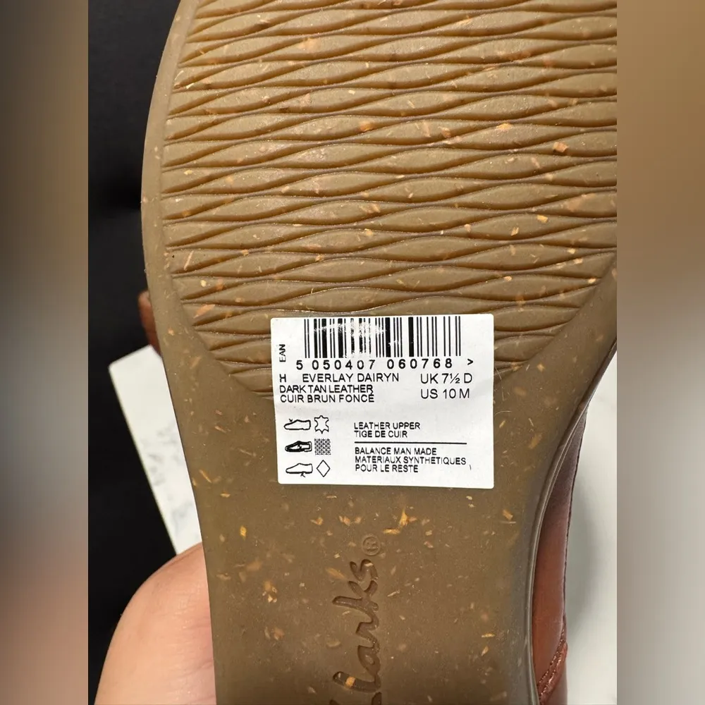 Clarks everlay dairyn Brown Leather Women's Loafers - Image 10