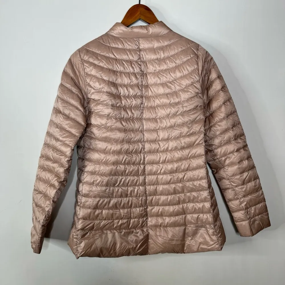 Athleta Downkind Pink Goose Down Jacket Size Small Tall - Image 2