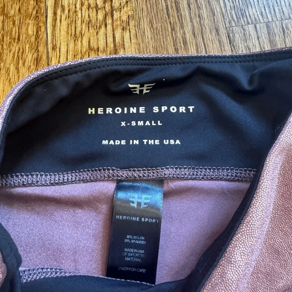 HEROINE SPORT Rose Gold Marvel Legging Size XS in PERFECT CONDITION! - Image 5