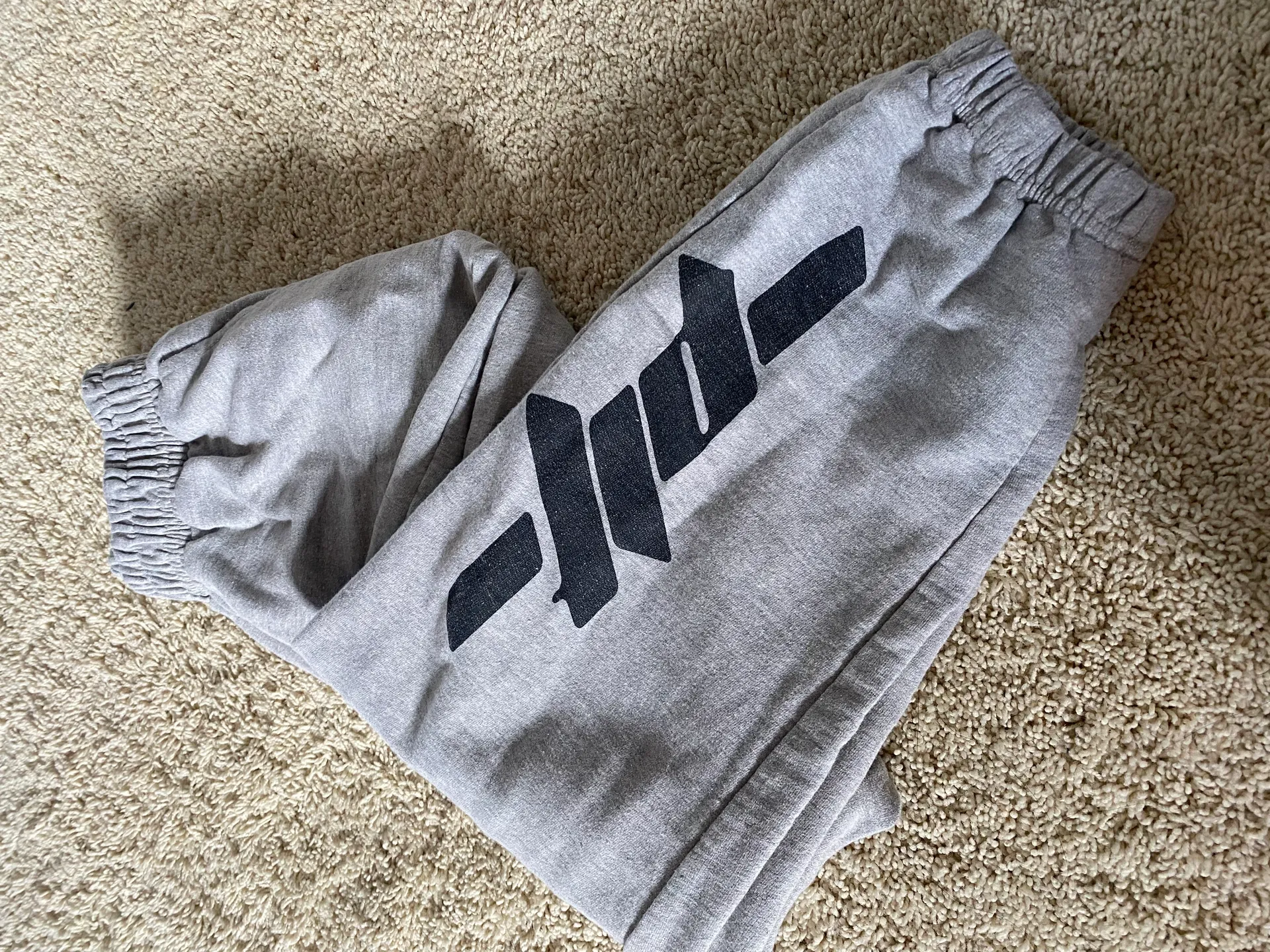 Pretty Little Thing Gray Joggers - Image 2