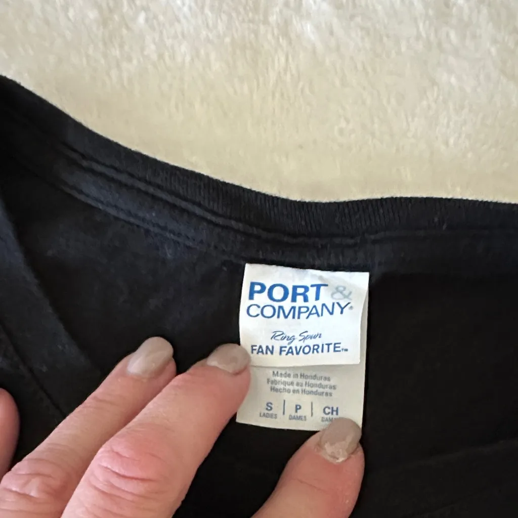 Hamilton Black Graphic Tee - Image 3