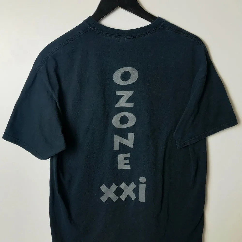 00s Vintage Gildan Ozone XXI T Shirt Illustration Drawing Graphic Tee Large L - Image 8