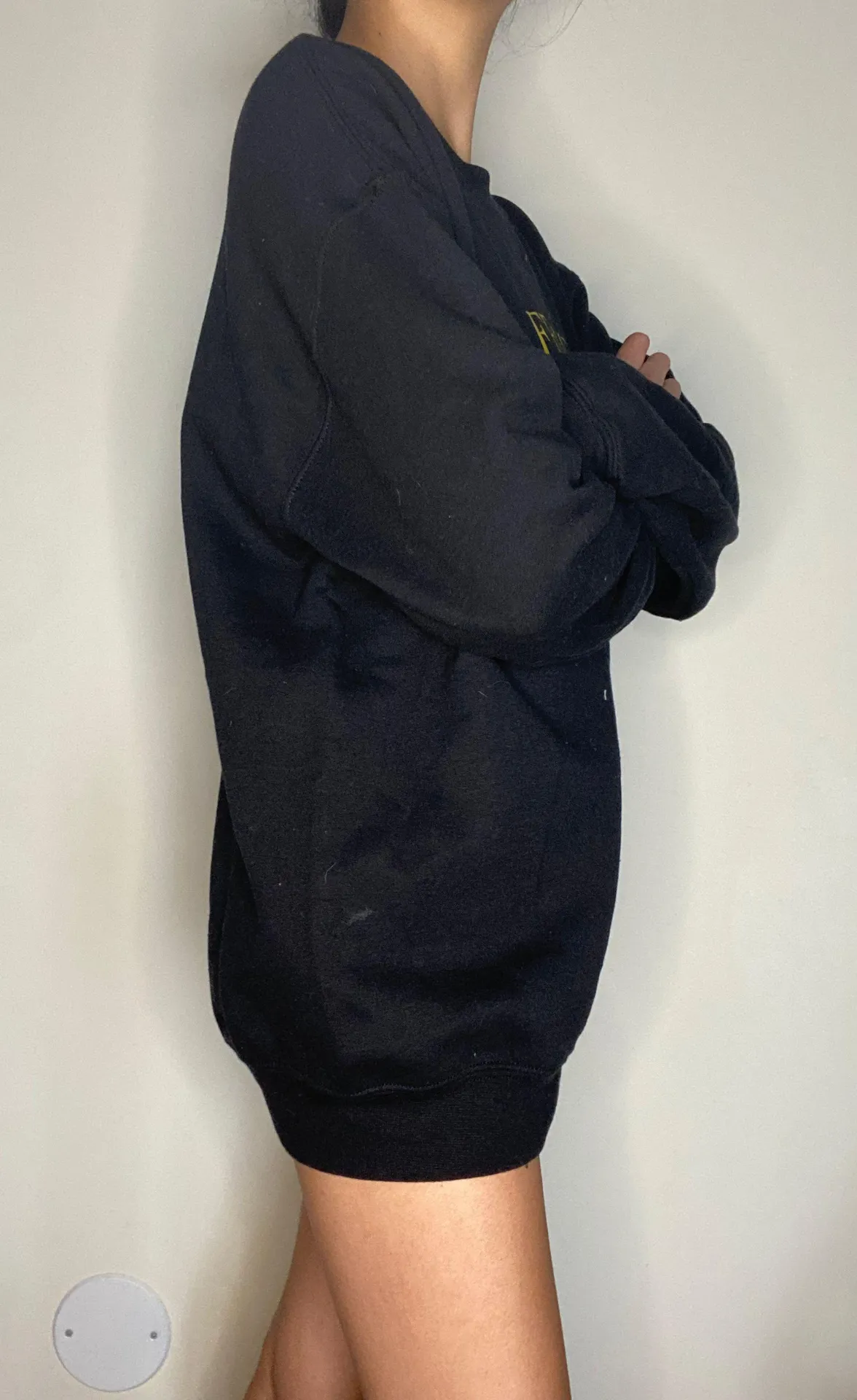 Femme Designer Crewneck Sweater M Black Size M - Image 4